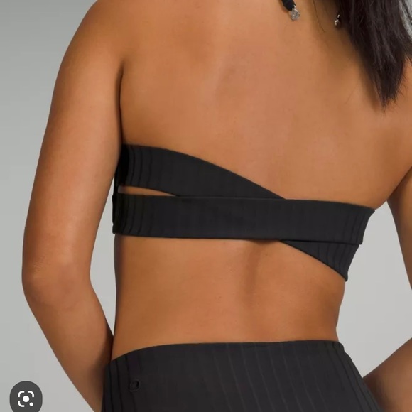 Lululemon Ribbed Halter Cross-Back Top - Picture 3 of 6